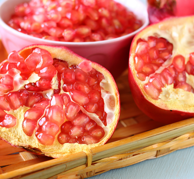 Diver Sea Scallops and Pomegranate