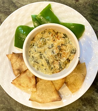 Cashew Cheese Artichoke Dip