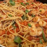 Bucatini Pasta Pomodoro with Shrimp 10 recipes