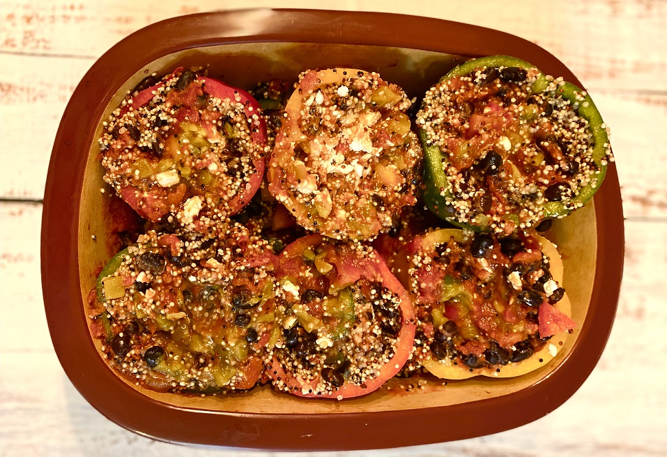 Southwestern Quinoa Stuffed Peppers