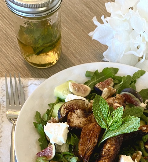 Fig and Chicken Salad