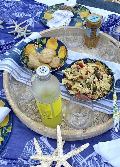 Mediterranean Veggie Pasta Salad