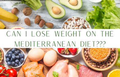 Can I lose weight on the Mediterranean Diet?
