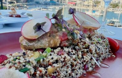 Quinoa with Grouper Exploring Greece on Mediterranean Diet