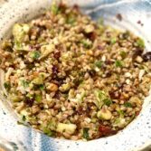 Italian Farro Brussels Sprouts whole grains