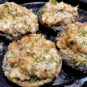 Crab Stuffed portabella Mushrooms 10 specail Mediterranaen Diet recipes to celebrate the new year