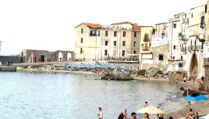 A-Sicilian-Day-at-the-Beach-in-Cefalu Surprise Olive Sunshine is blogging from Sicily