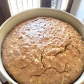 No sugar added olive oil harvest cake apple cake