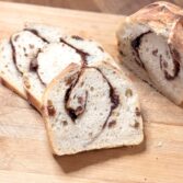 Soft Sourdough Cinnamon Raisin Bread – Naturally Fermented Vegan Loaf