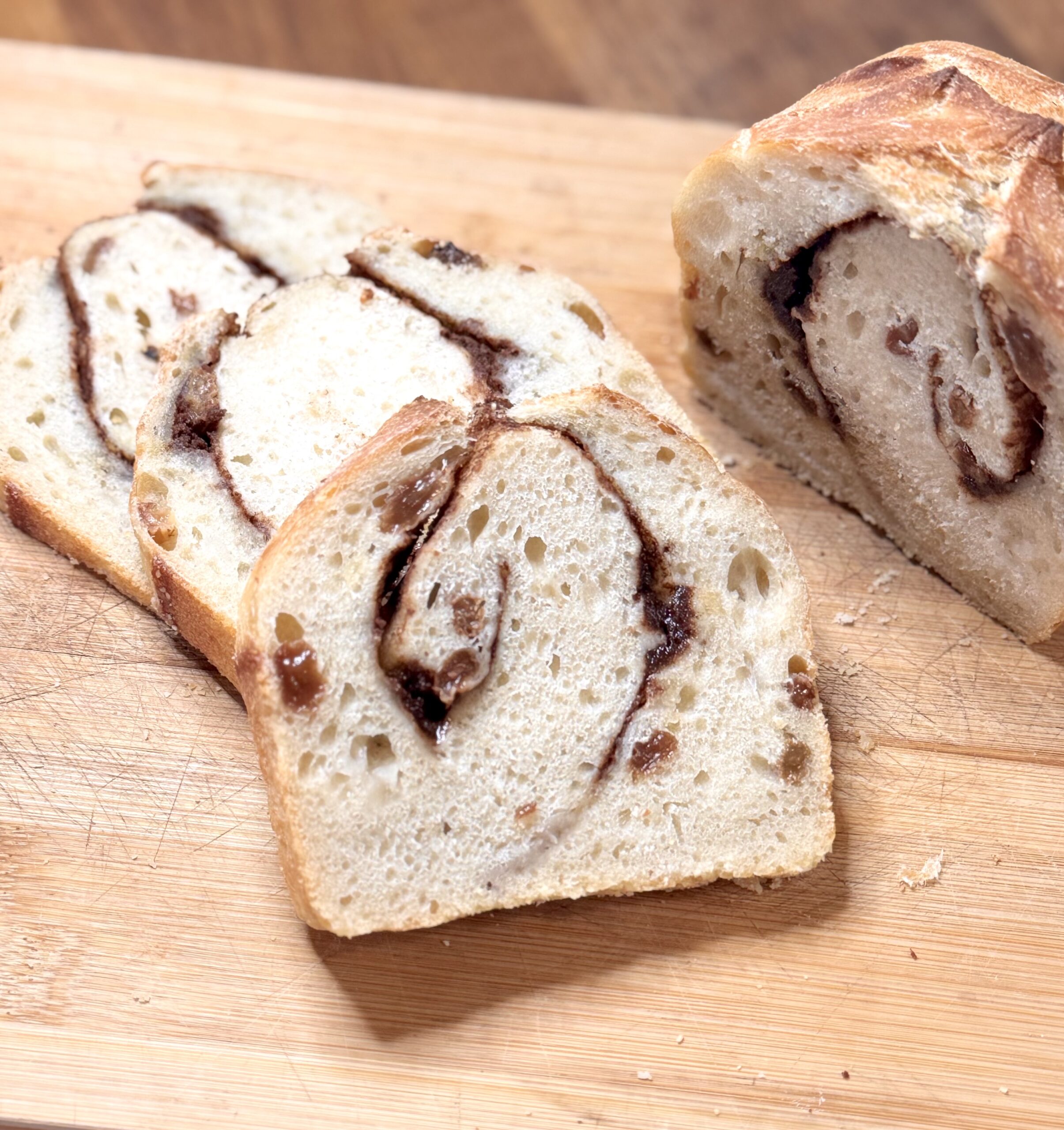 Soft Sourdough Cinnamon Raisin Bread – Naturally Fermented Vegan Loaf