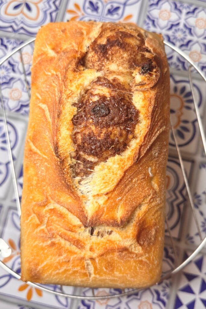Soft Sourdough Cinnamon Raisin Bread – Naturally Fermented Vegan Loaf